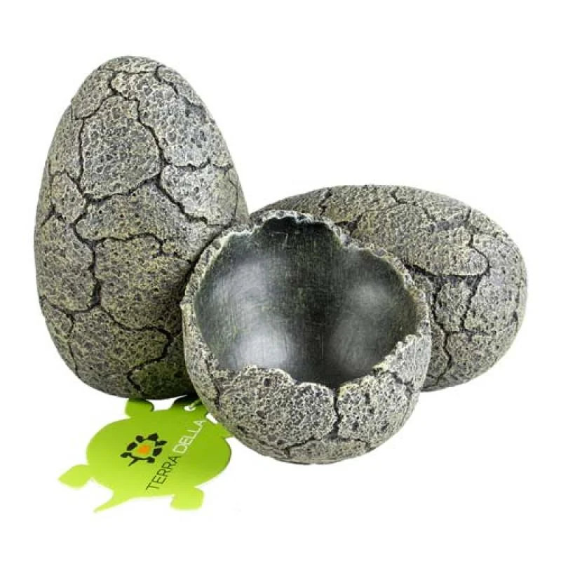 EBI TERRA DELLA Dekorácia do terária z polyesterovej živice so zabudovanou miskou na jedlo -vajcia L 18x16x13cm