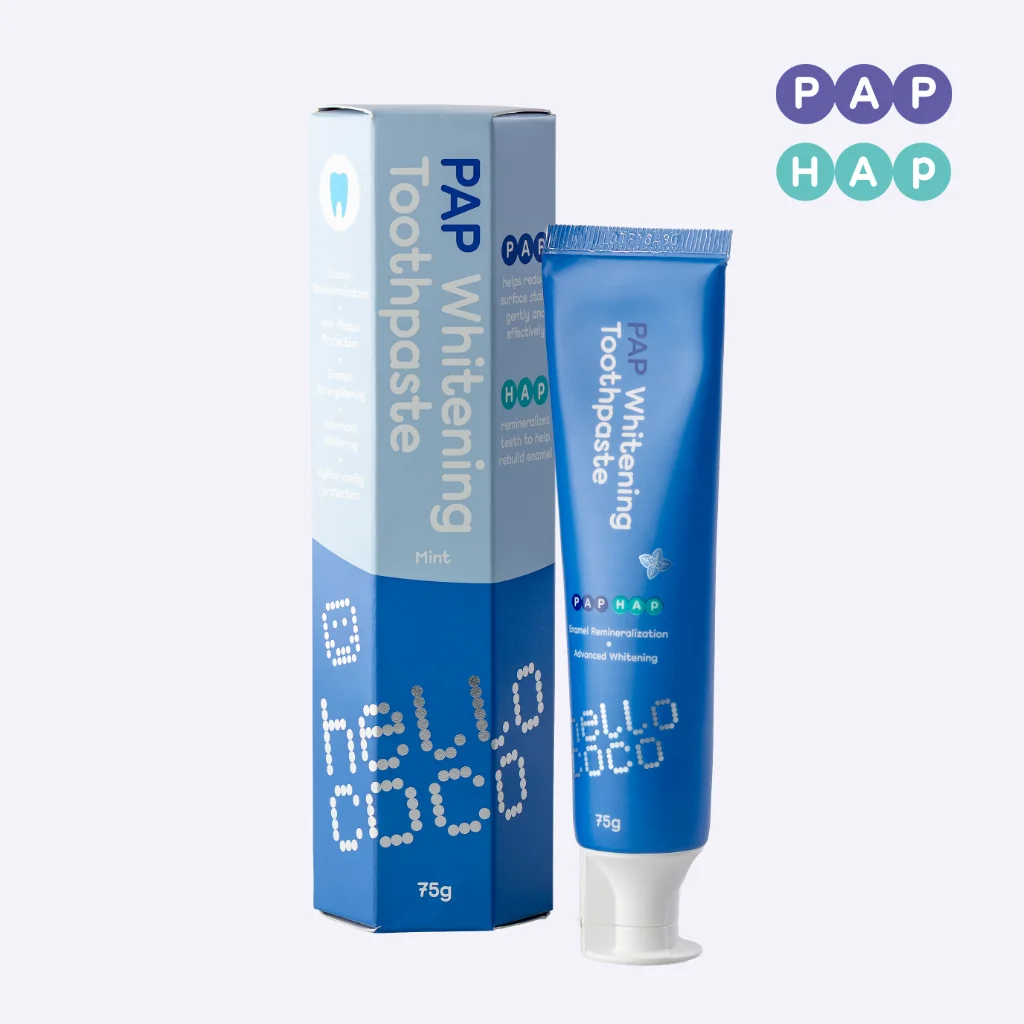Hello coco  Bieliaca zubná pasta PAP 75 g