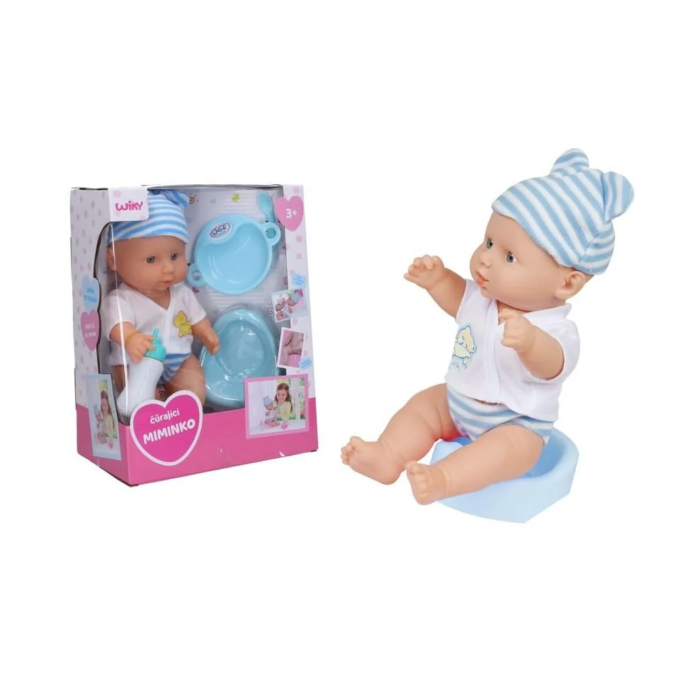 Bábätko cikajúce s efektmi 30cm
