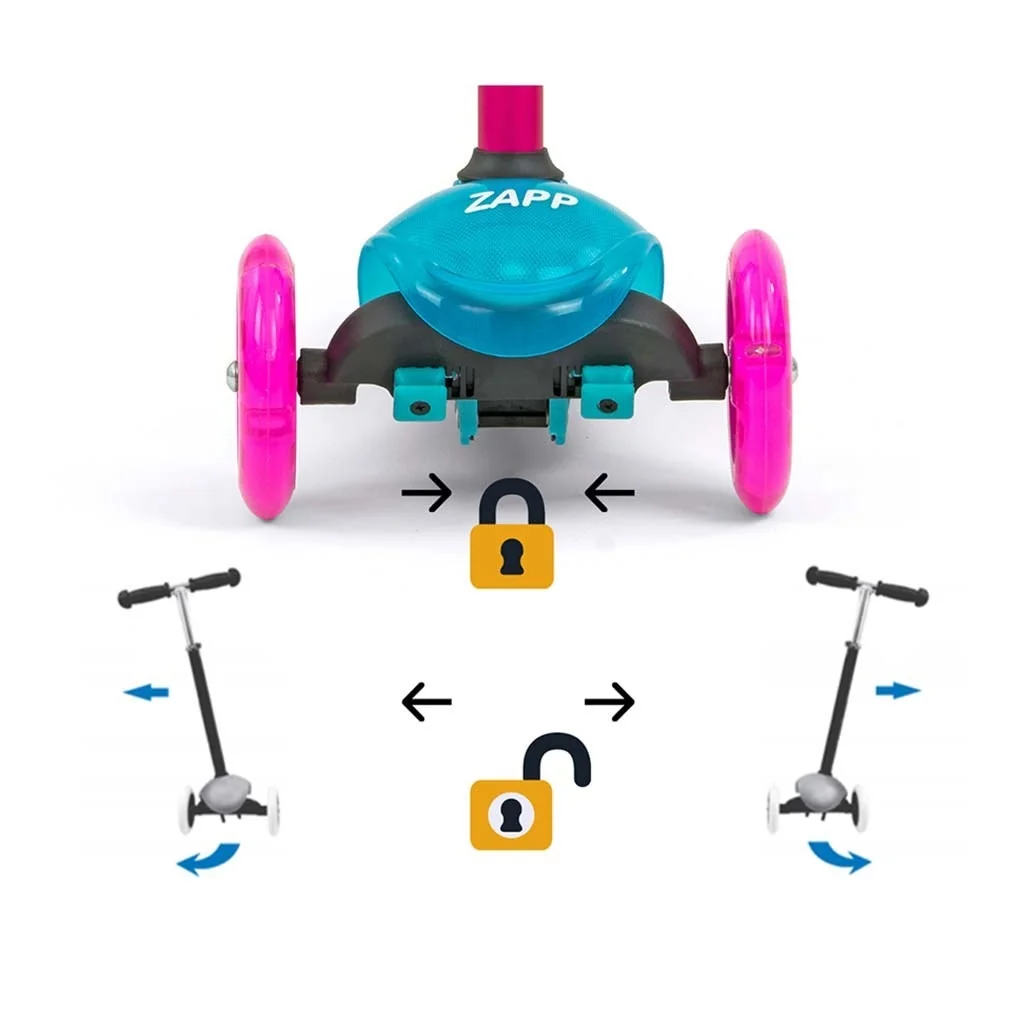 Detská kolobežka Milly Mally Scooter Zapp grey , 20C45979
