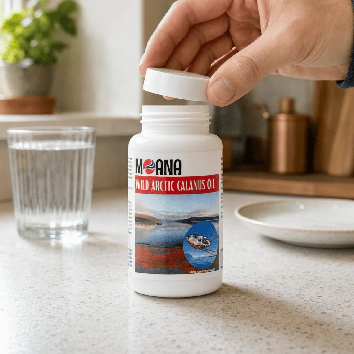 MOANA Wild Arctic Calanus Oil 60 kapsúl Omega-3 z arktického zooplanktónu