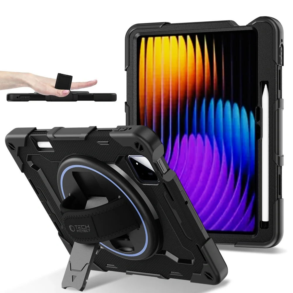 Tech-Protect Solid kryt na Xiaomi Pad 7 / 7 Pro / 8 / 8 Pro 11.2'', čierny erny