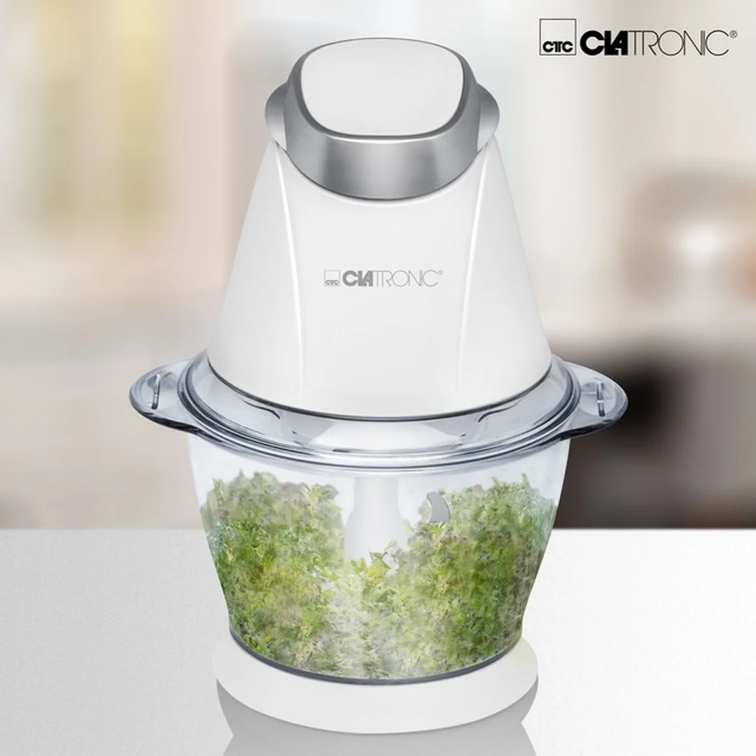 CLATRONIC MZ 3579 sekáčik a drvič ľadu, biela, 1 l, 250 W