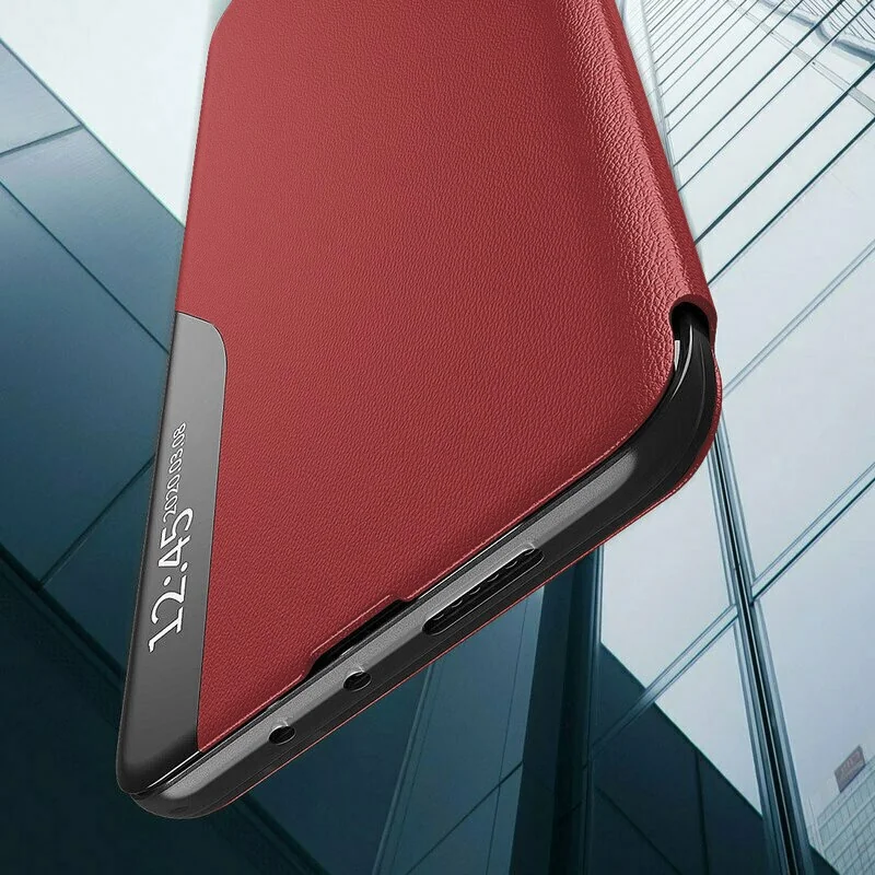 Elegantné knižkové puzdro pre Samsung Galaxy S23 FE - Zelená Flipové puzdro, ekokoža