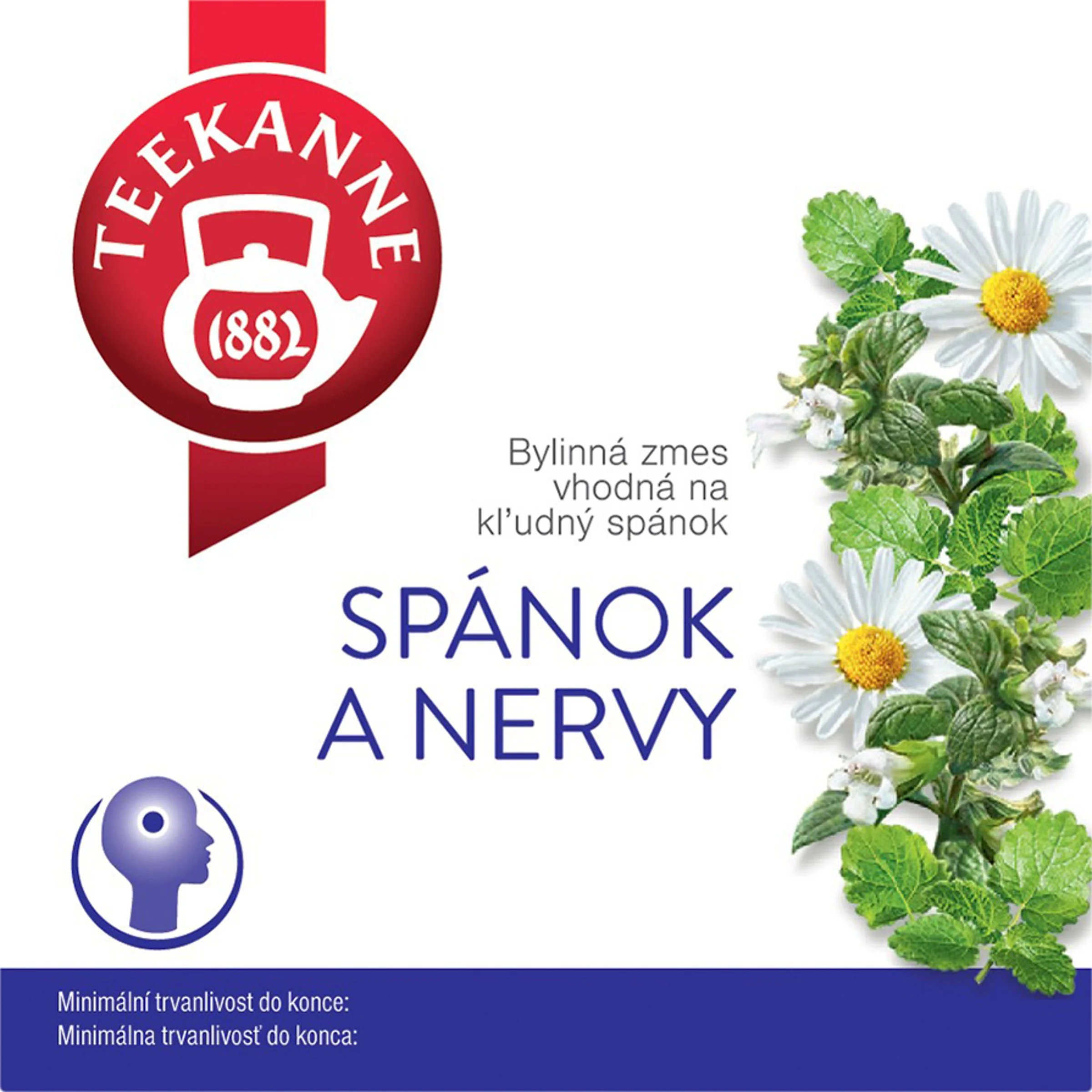TEEKANNE SPÁNOK A NERVY, bylinný čaj 20 g