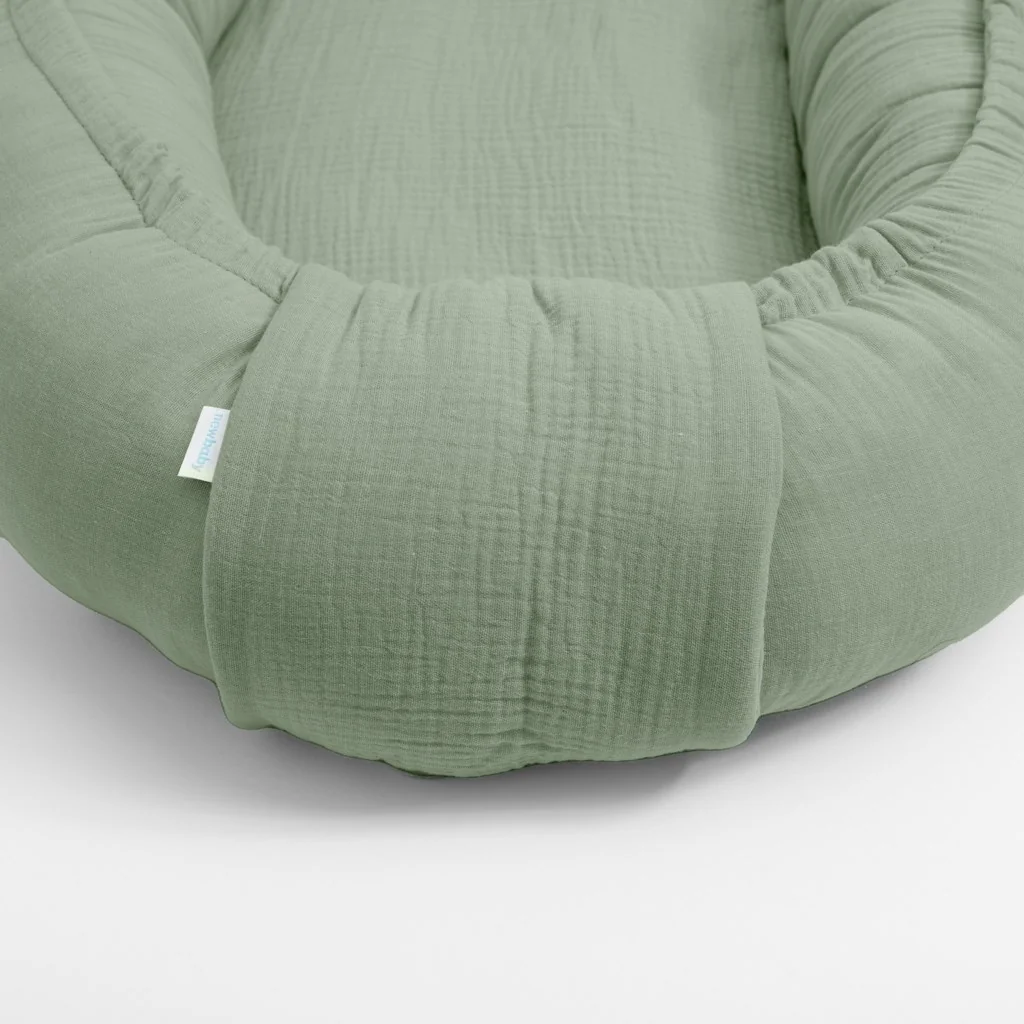 Mušelínové hniezdočko pre bábätko New Baby salvia , 20C56727