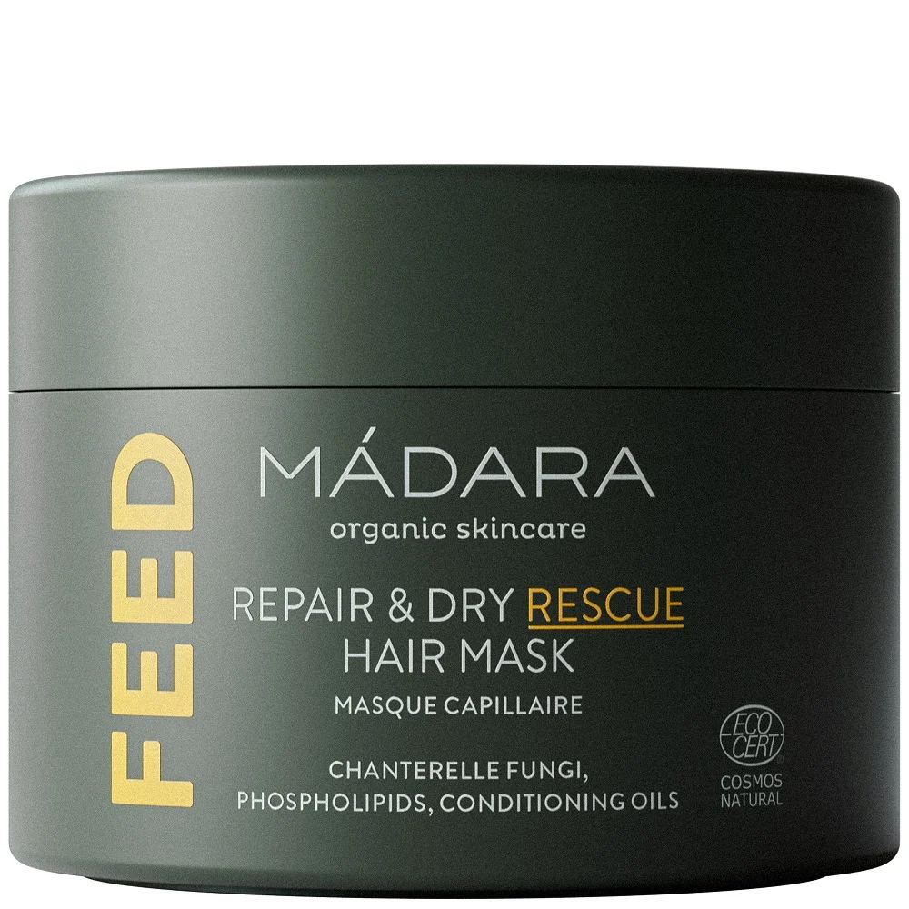 Mádara FEED Maska Na Vlasy 1×180 ml, prírodná hĺbkovo reštrukturalizačná maska