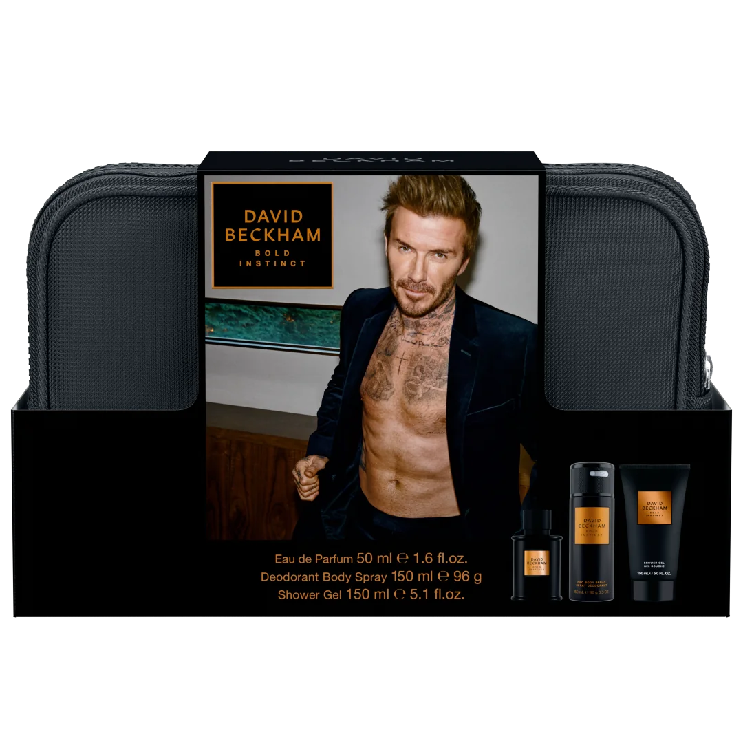 DB BOLD INSTINCT EDP 50ml+BS 150ml+SG 150ml+POUCH 1 set