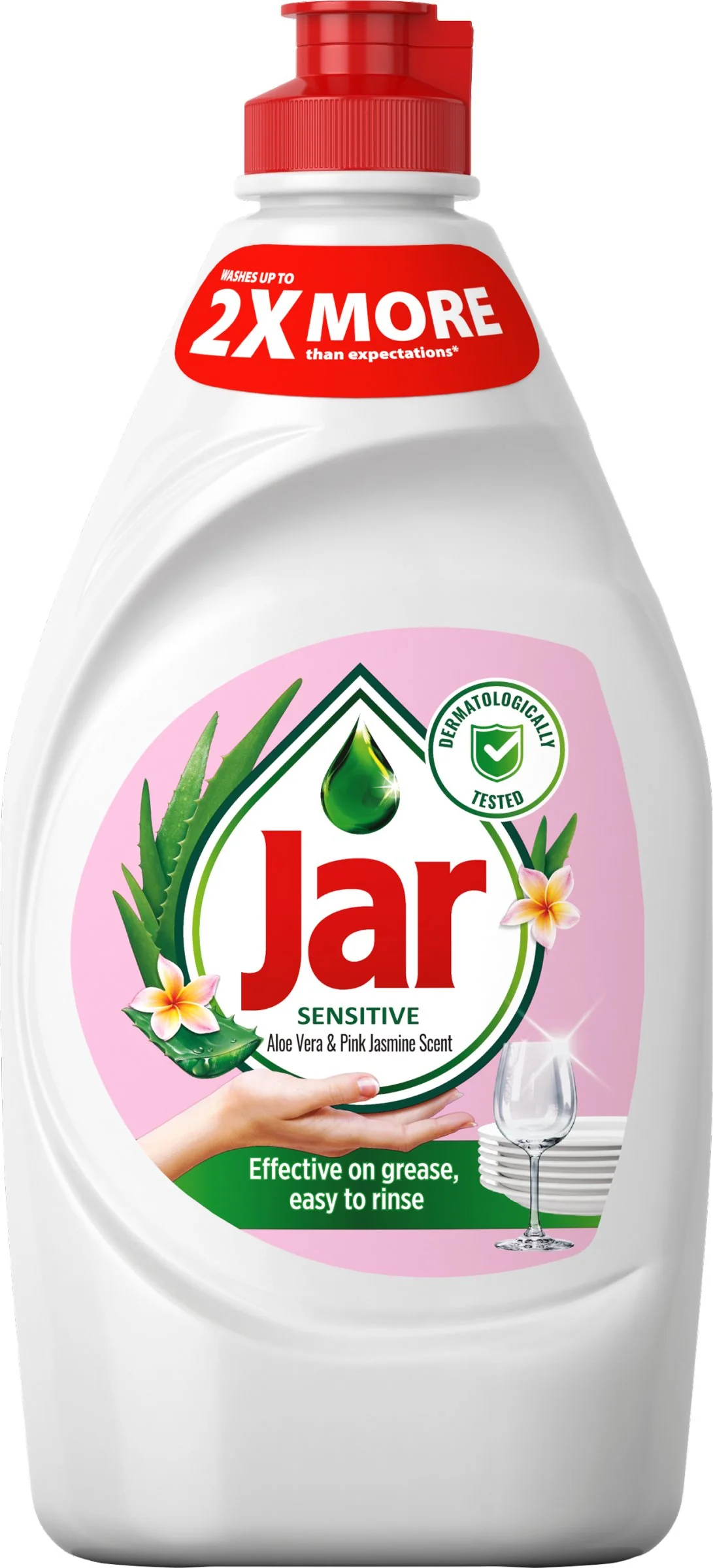 Jar Aloe vera & Pink jasmin 450ml 1×450 ml, saponát