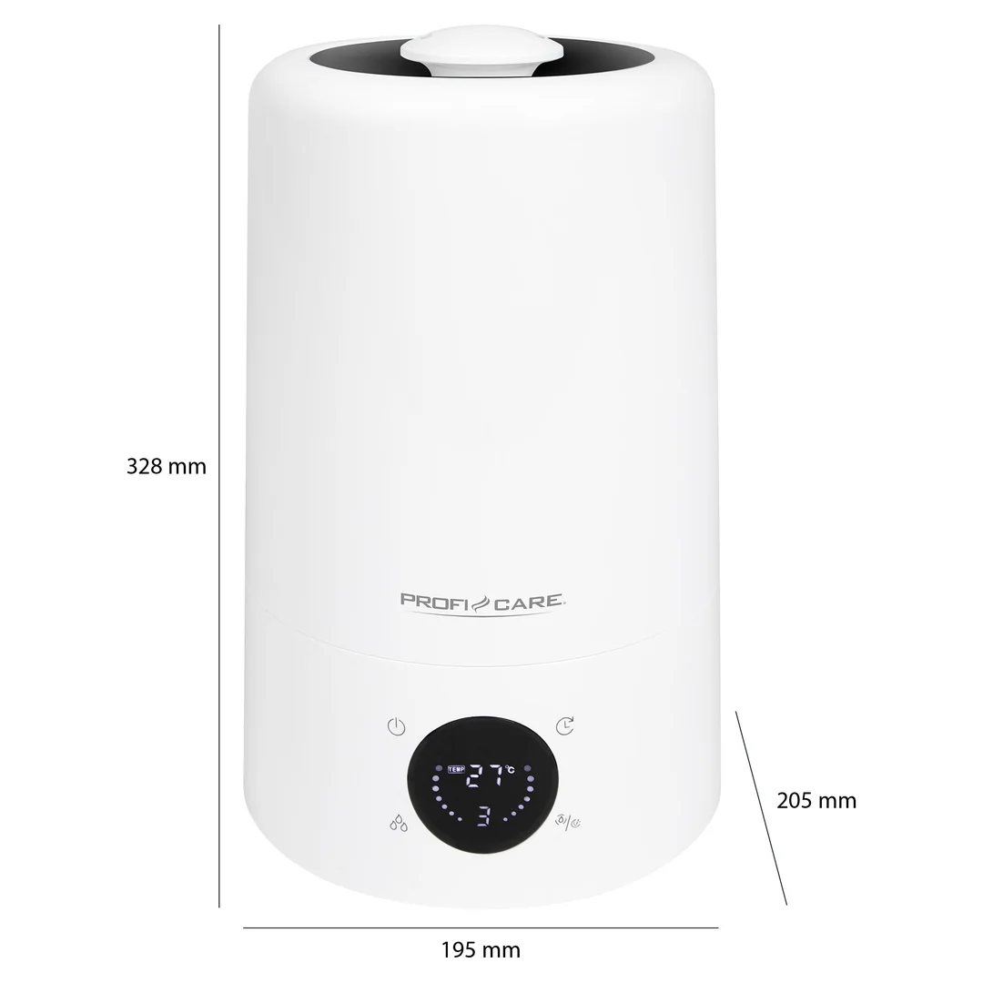 ProfiCare LB 3077 ultrazvukový zvlhčovač vzduchu 5 l