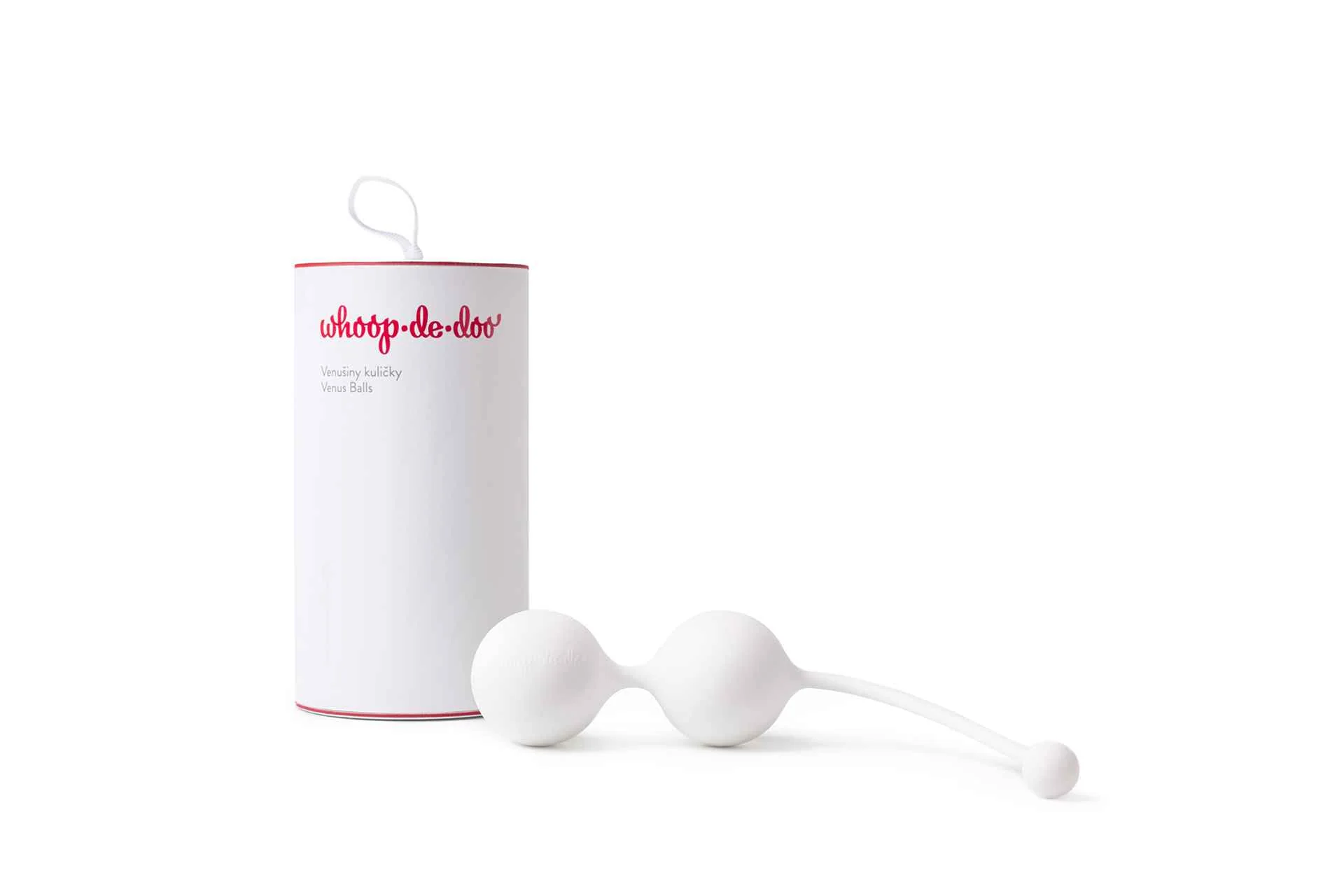 Whoop·de·doo Venušiny kuličky Whoop·de·doo Classic White 1×1 ks, venušine guličky
