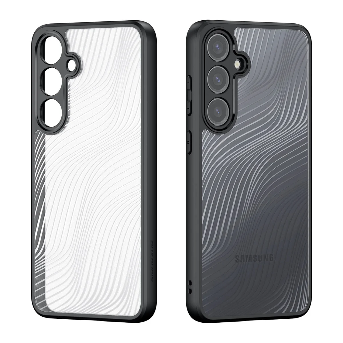 Dux Ducis Aimo kryt na Samsung Galaxy A55 5G, čierny