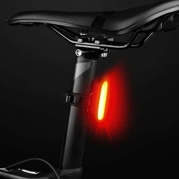 Nabíjateľné led svetlo na bicykel USB predné + zadné