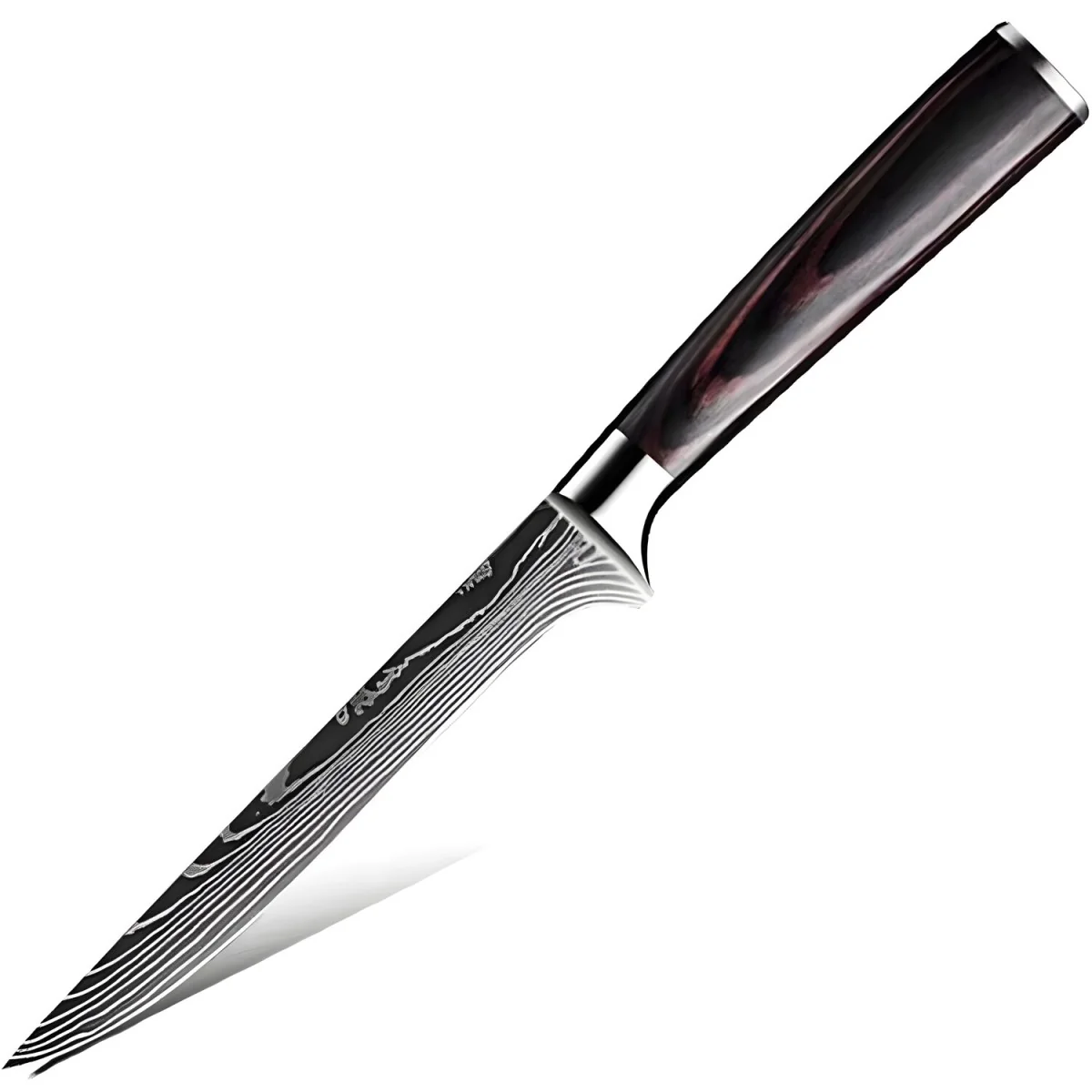 Kuchynský nôž Blade-Boning/Čierna/Hnedá 1 ks, čepeľ 14cm