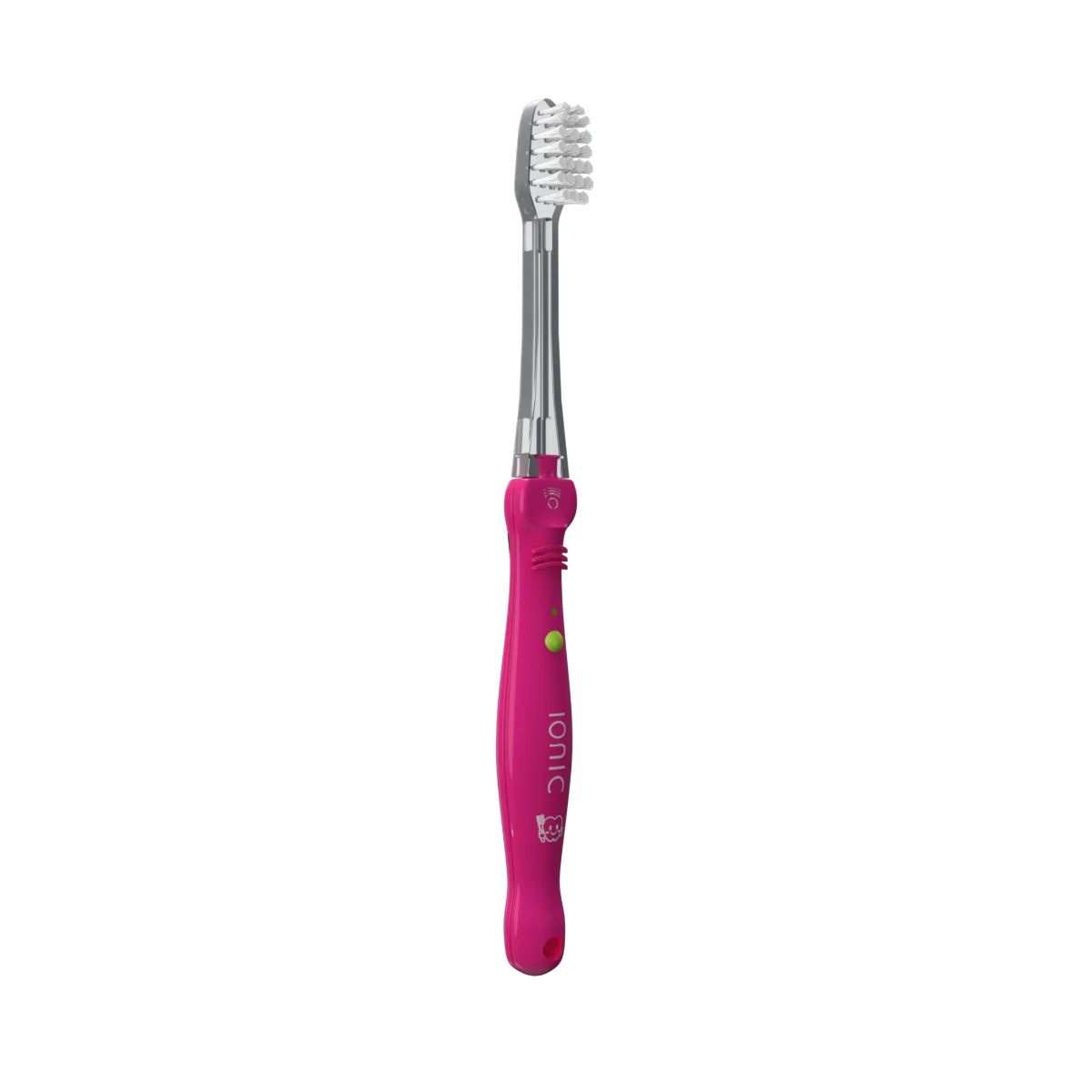 Ionizačná zubná kefka IONICKISS KIDS  detská, ružová 1×1 ks, ionizačná zubná kefka