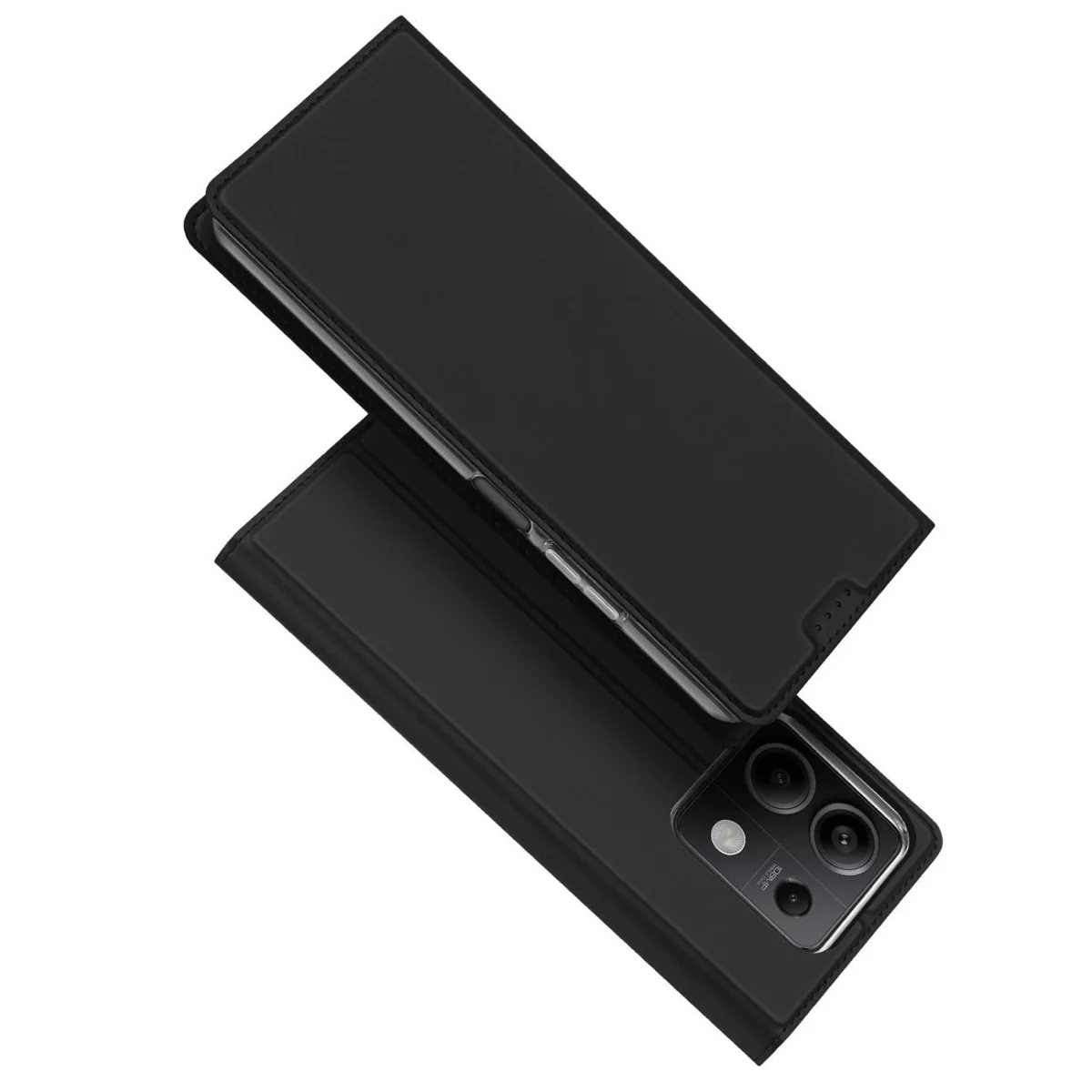Dux Ducis Skin Pro knižkové puzdro na Xiaomi Redmi Note 13 5G čierne
