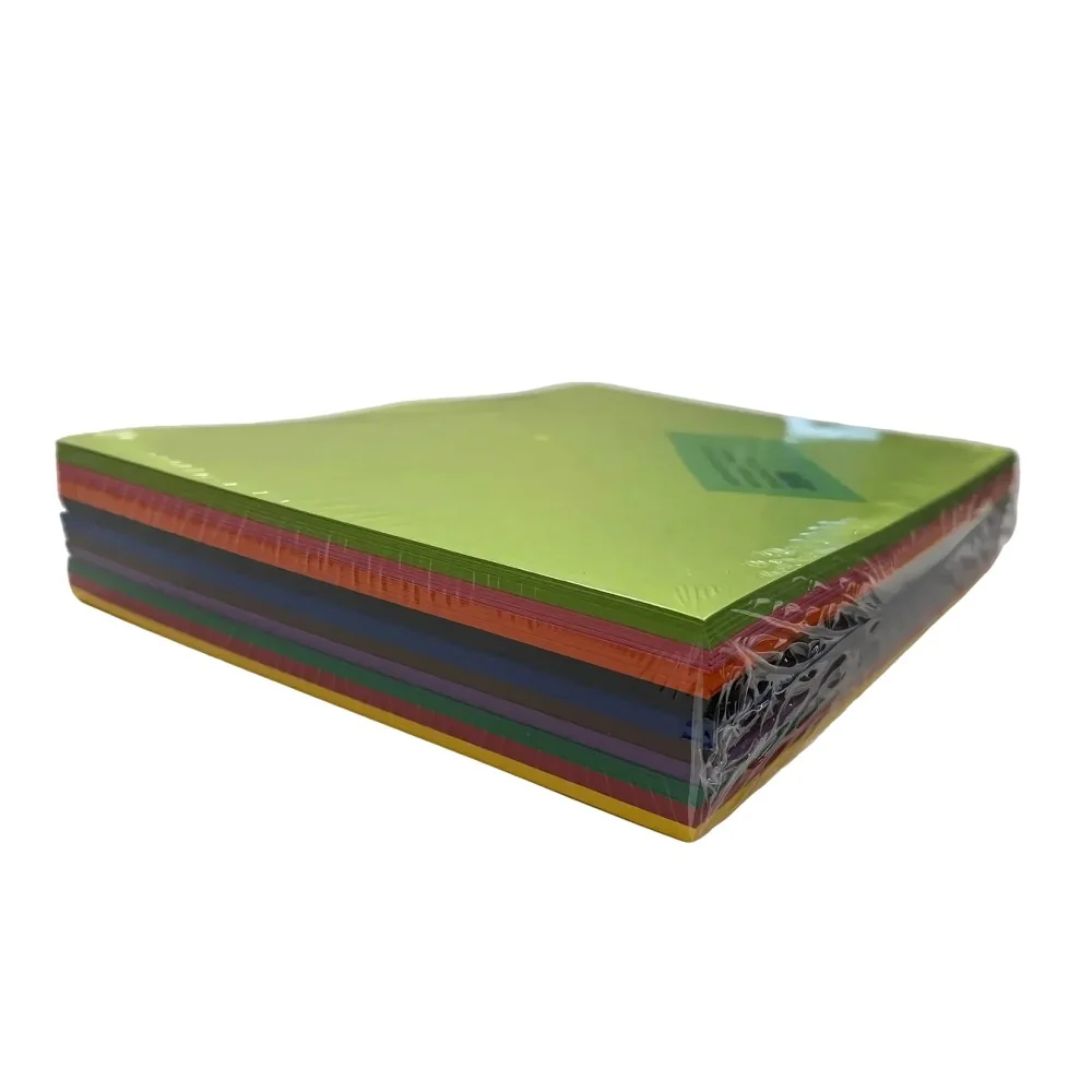 Náčrtkový papier farebný mix A4, 80g 10x50 listov