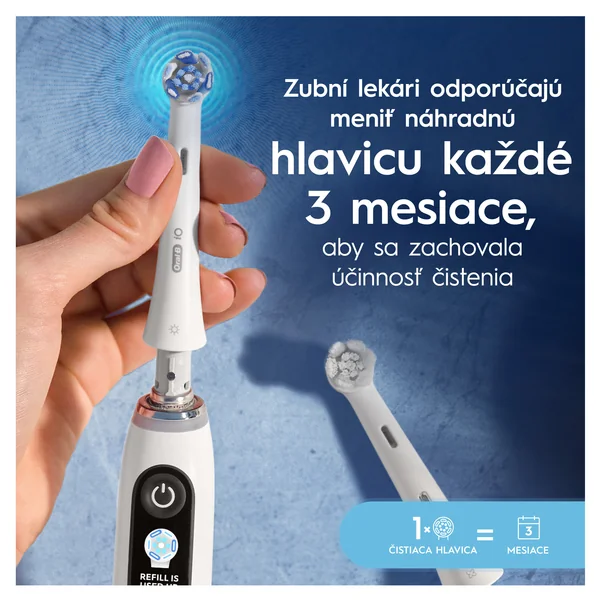 Oral-B iO Series Ultimate Clean, hlavice zubnej kefky, biele 4 ks