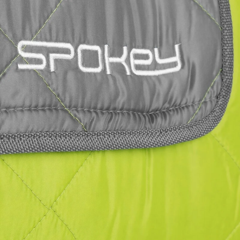 SPOKEY - CANYON Kempingová deka, 200 x 140 cm, šedo-zelená