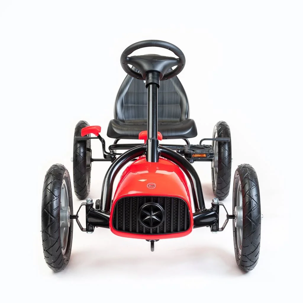 Detská šliapacia motokára Go-kart Baby Mix Buggy červená ,