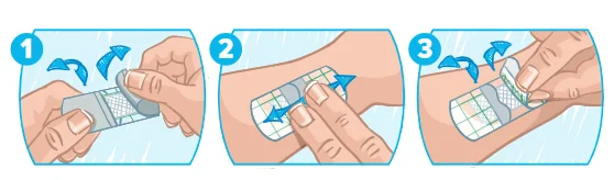 Dr. Max Náplasť Water resistant 2×10 ks, vodoodolné náplasti, (38 x 38 mm) x 10 ks + (30 x 55 mm) x 10 ks
