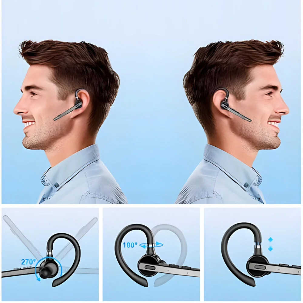 MG M53 Bluetooth Handsfree slúchadlo, čierne