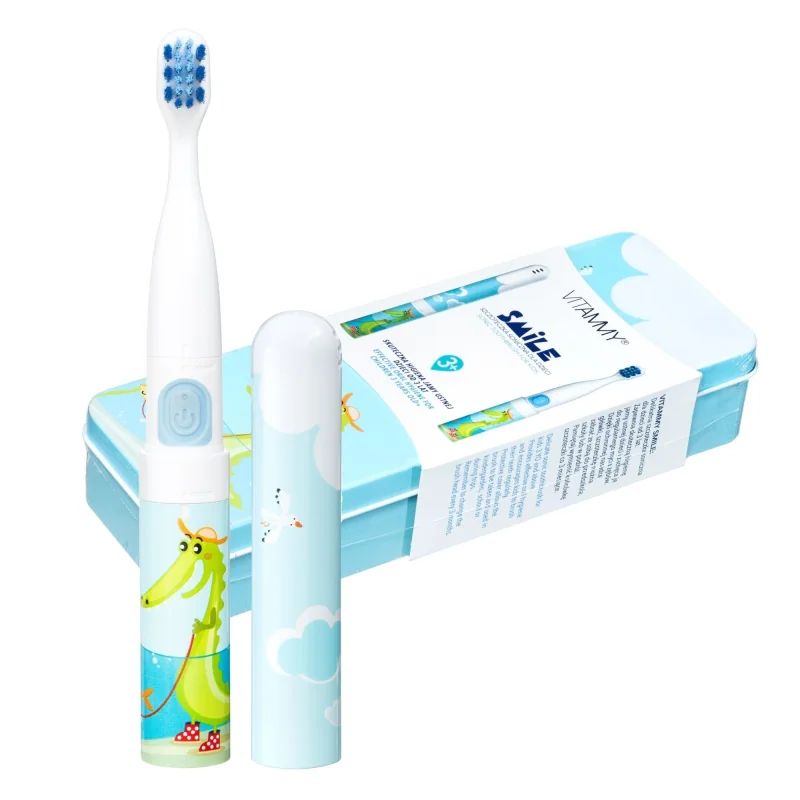 VITAMMY SMILE detská sonická zubná kefka krokodíl od 3 rokov