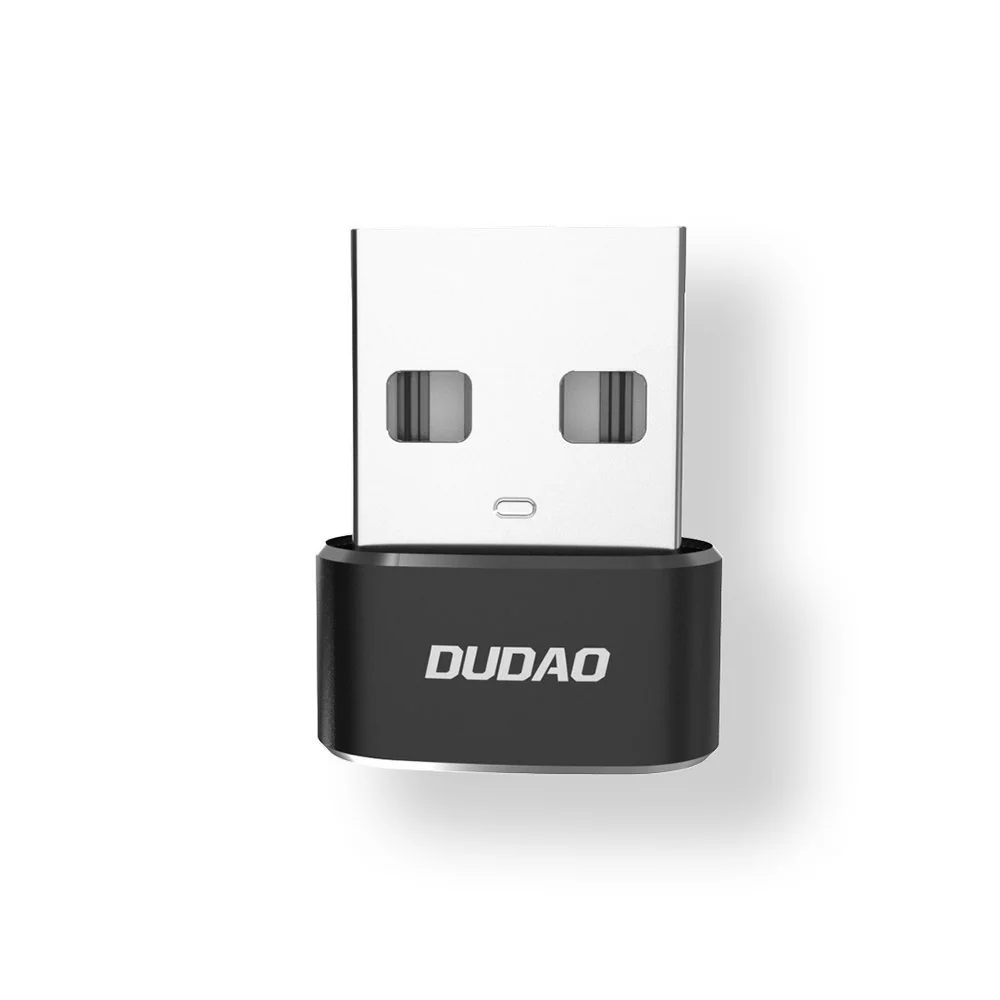 Dudao L16AC adaptér USB-C / USB, čierny