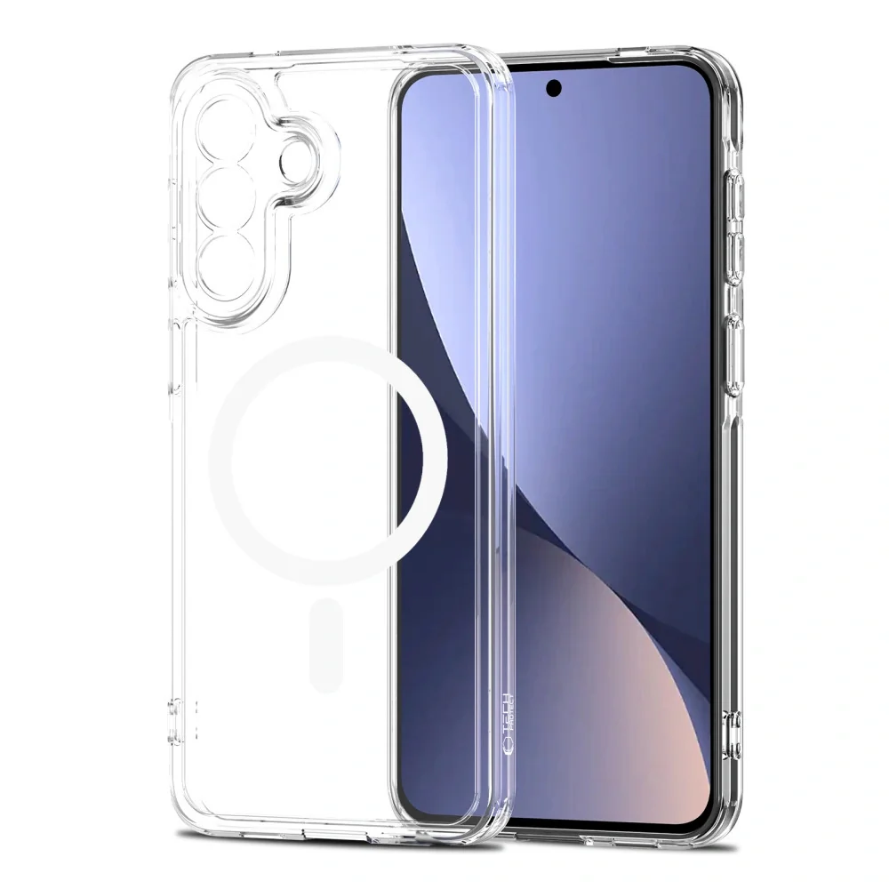 Tech-Protect FlexAir Hybrid MagSafe kryt na Samsung Galaxy A57 5G, priesvitný esvitný