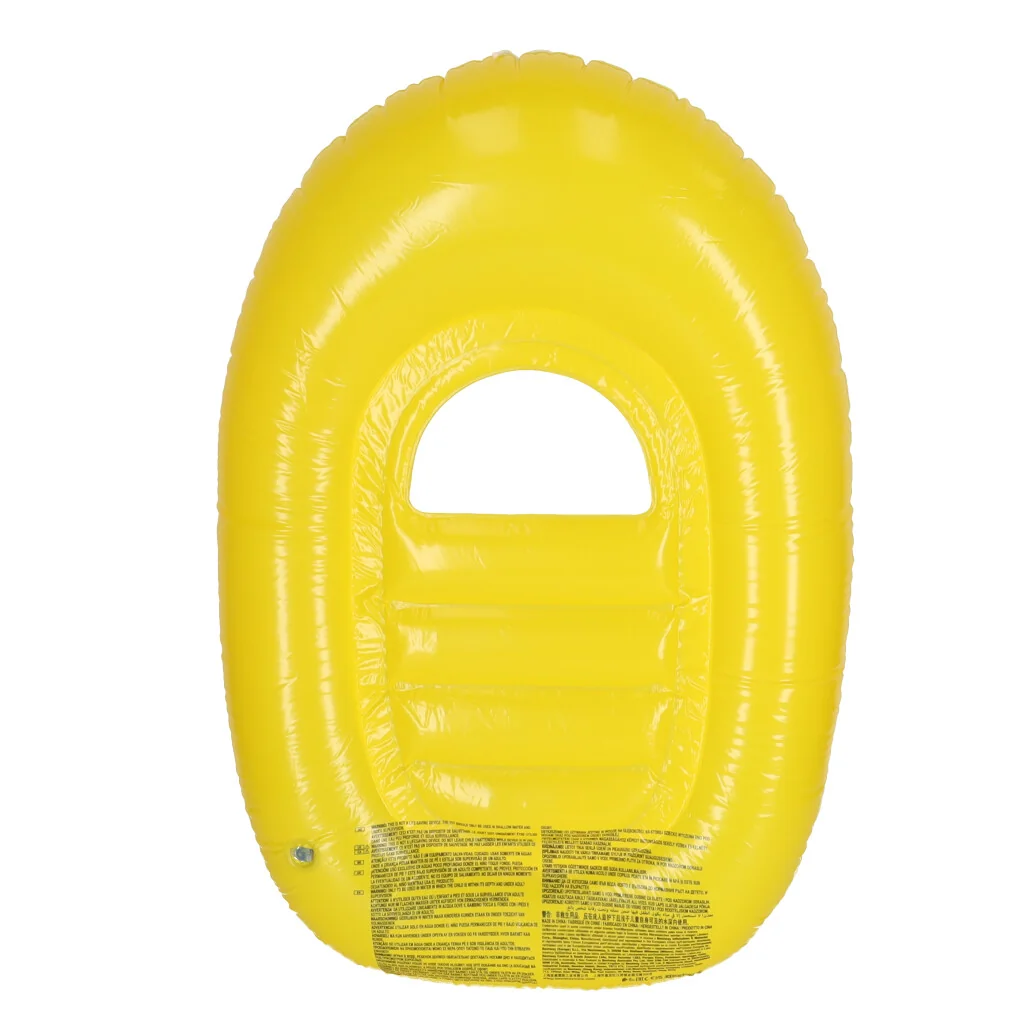 Nafukovačka pre deti BESTWAY 34037 102x69cm Čln žltý
