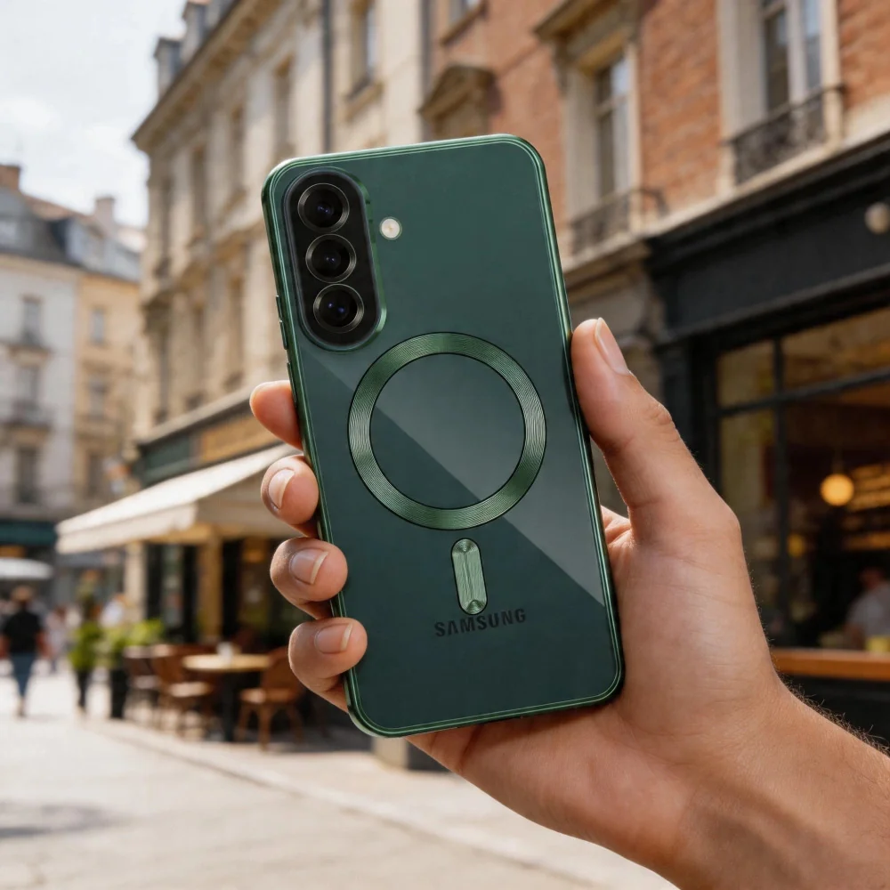 Tech-Protect MagFlex MagSafe kryt na Samsung Galaxy A37 5G, zelený