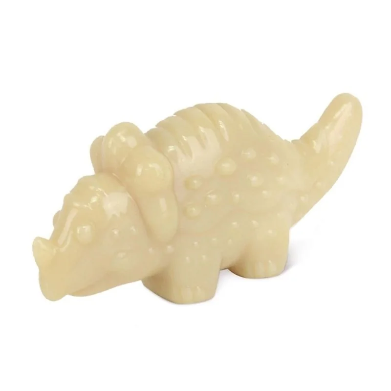 Nylonová žuvacia hračka FORTI MORSI triceratops biela