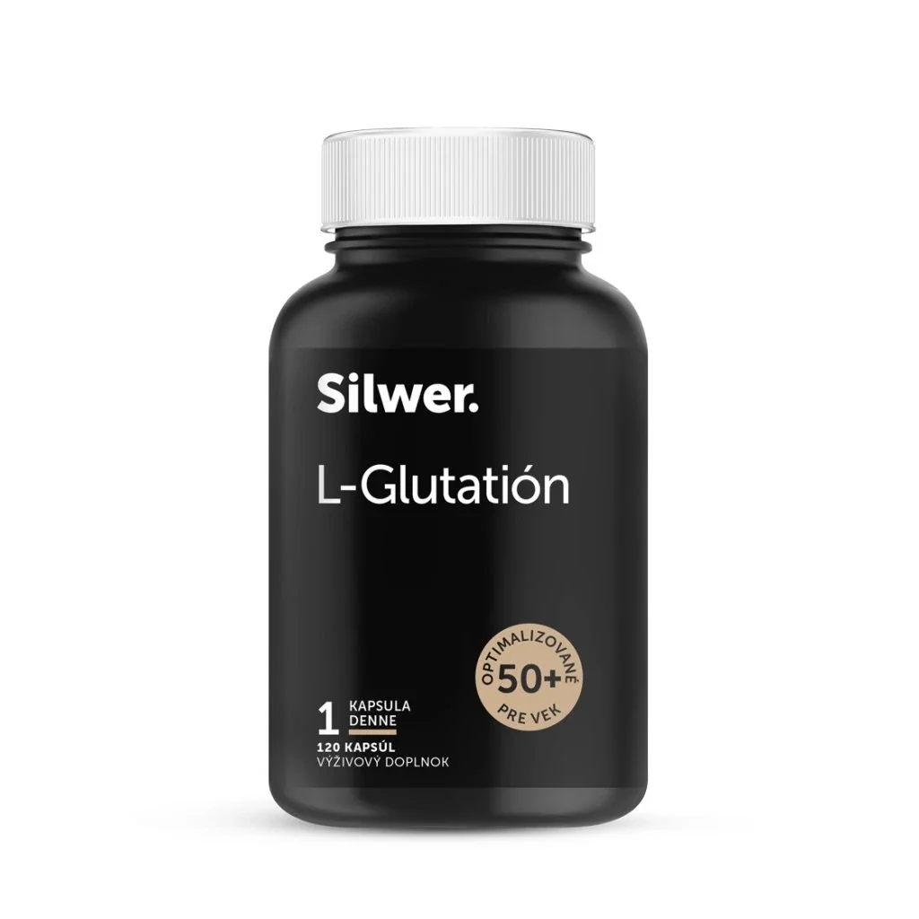 Silwer L-Glutatión 120 kapsúl. Antioxidant, bunky, rovnováha.