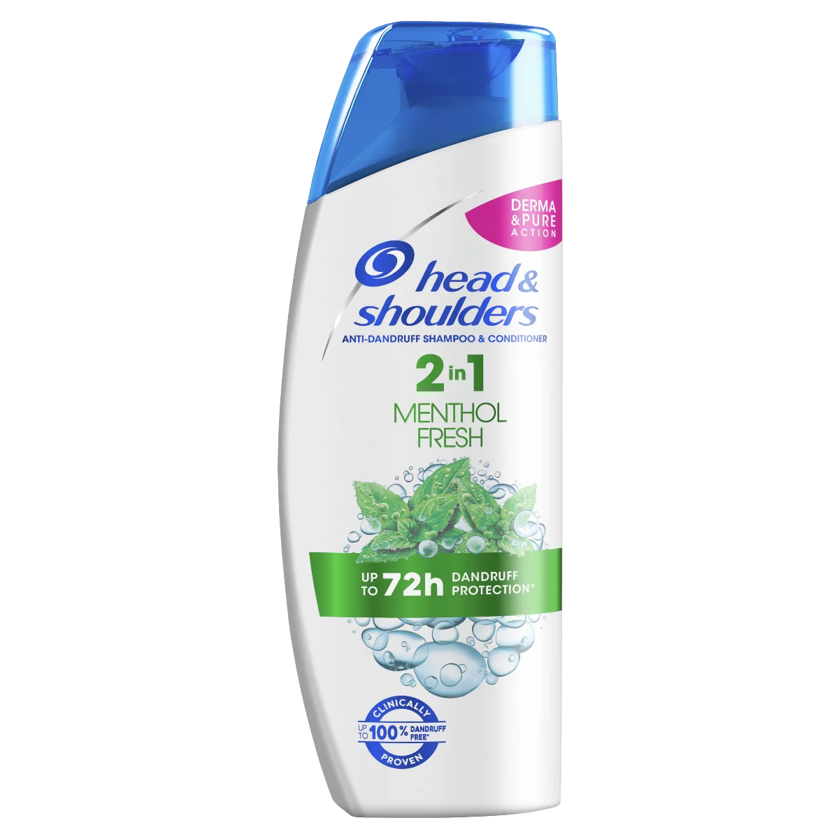 Head & Shoulders 2v1 Menthol 1×225ml, šampón na vlasy