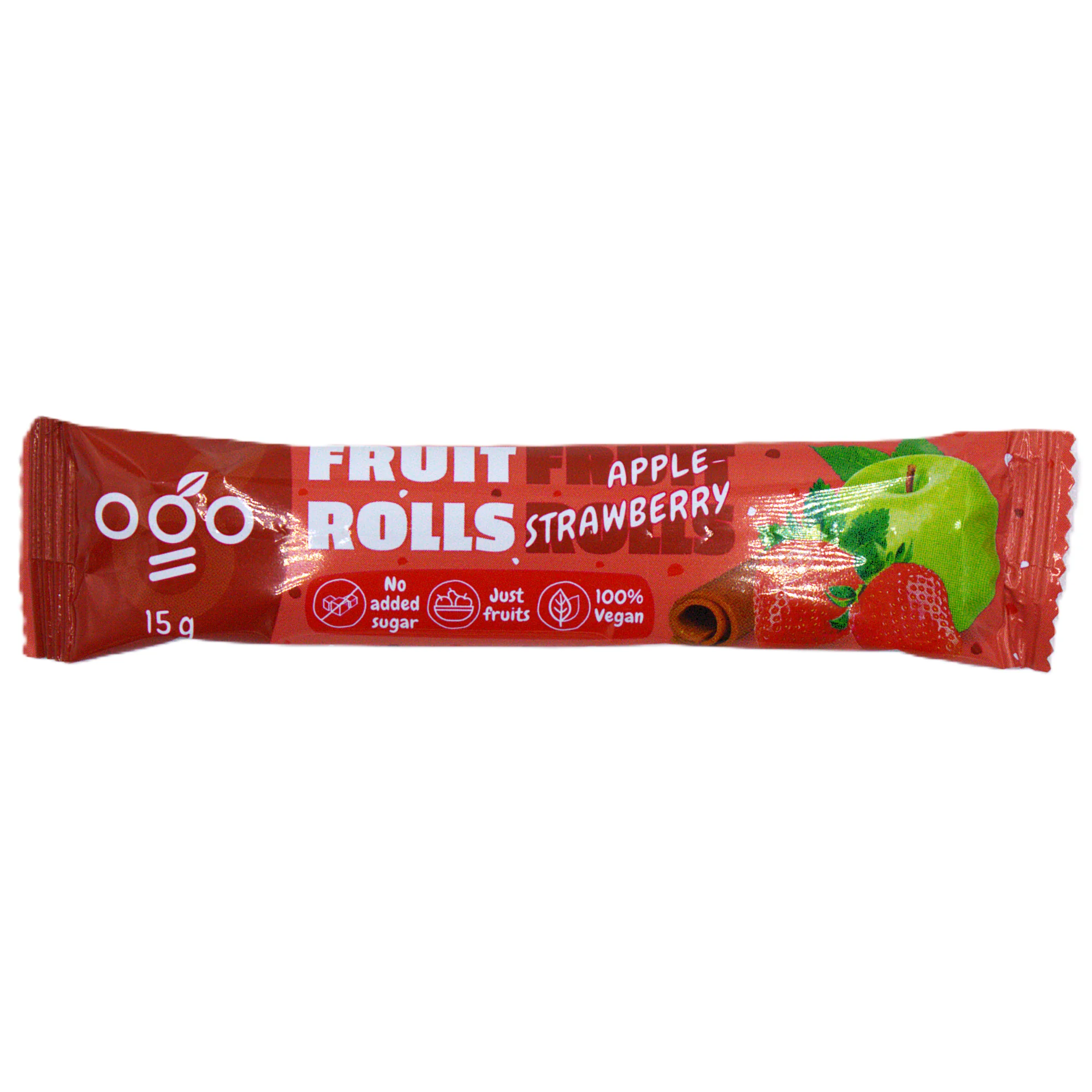 OGO ovocná trubička jablko-jahoda 1×15 g, ovocná trubička
