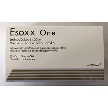 Esoxx One perorálny roztok 14x10 ml, vrecká na gastroezofageálny reflux