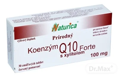 Naturica Prírodný KOENZÝM Q10 Forte 100 mg 1×30 tbl, prírodný koenzým