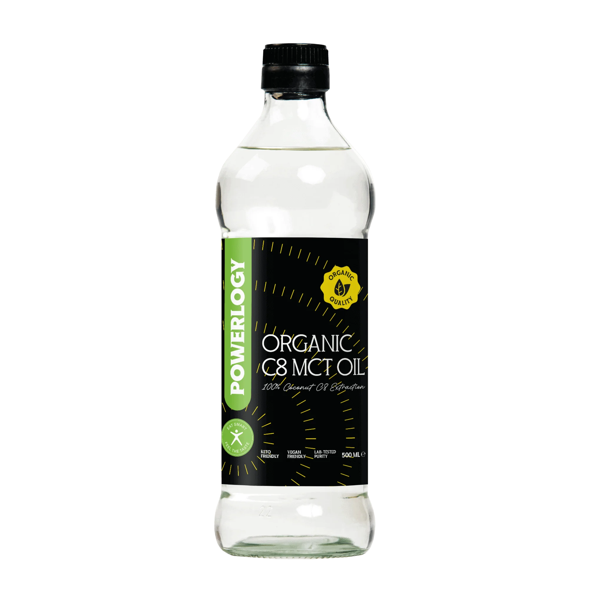 Powerlogy Organic C8 MCT Oil 500 ml