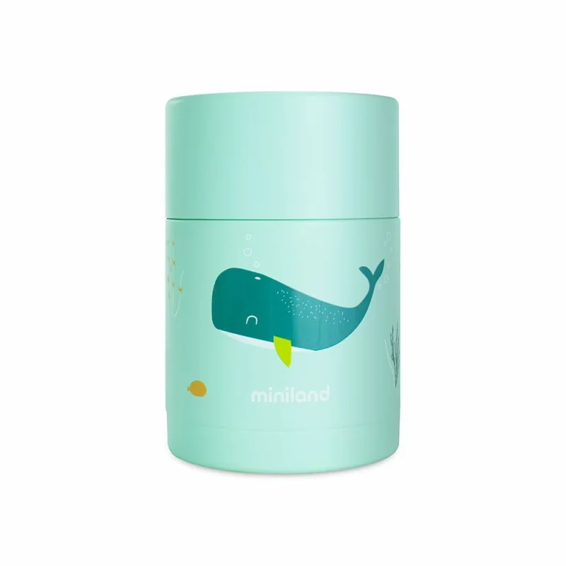 Miniland Ocean termoska na jedlo Veľryba 600 ml