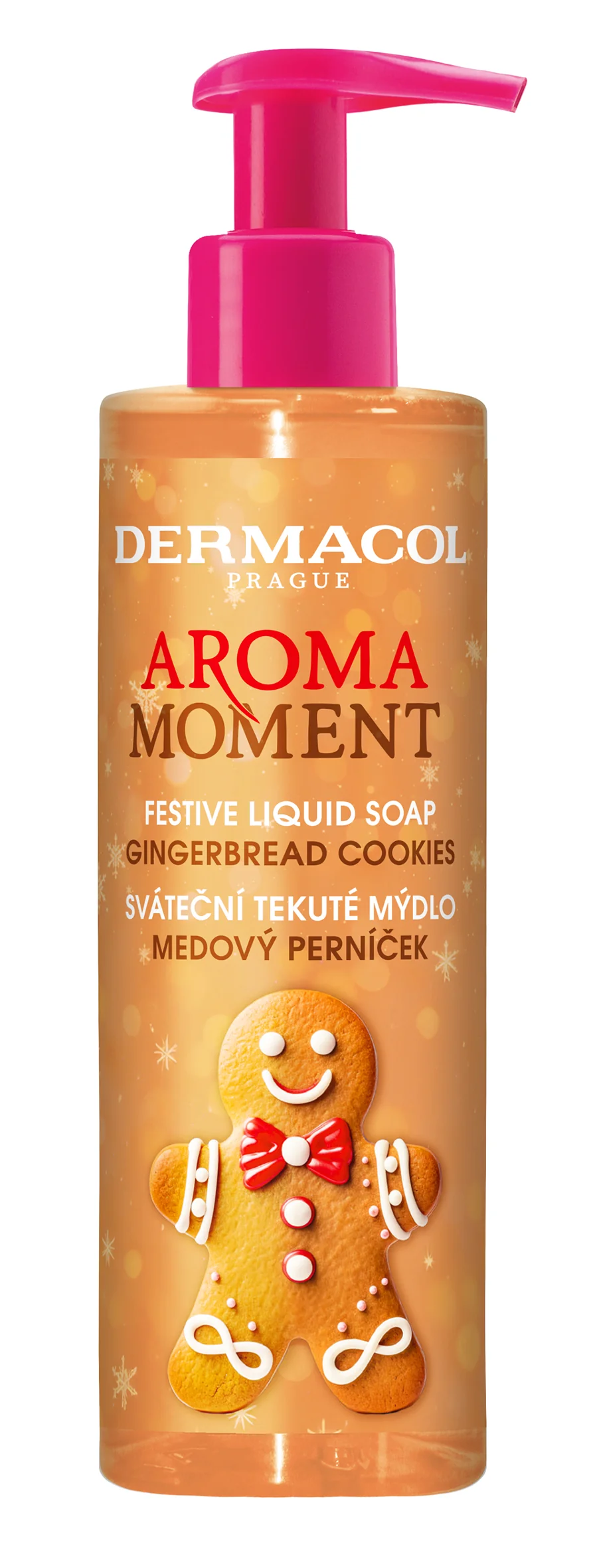 Dermacol AM tekute mydlo Medový perníček 250 ml