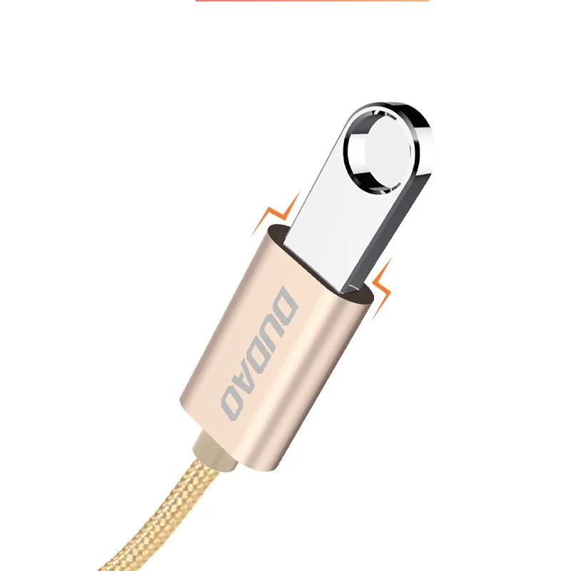 Dudao L15T OTG adaptér USB / USB-C 2.0, sivý