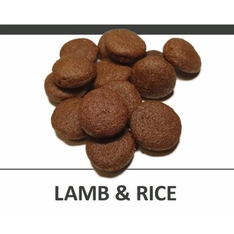 DELIKAN CD Lamb and Rice 23/11 1kg Kompletné superprémiové krmivo s jahňacím mäsom a ryžou pre psy stredných a veľkých plemien