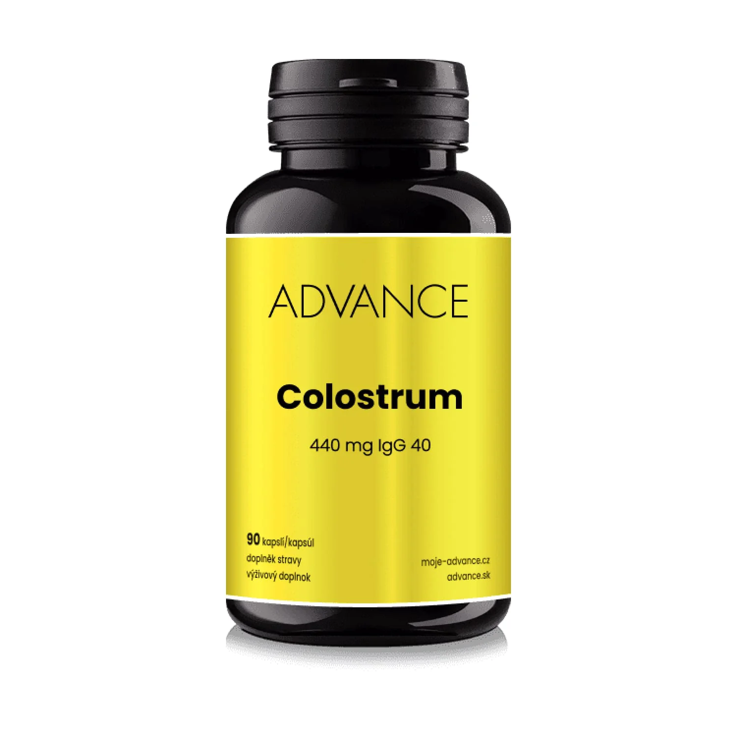 ADVANCE Colostrum 90 kapsúl - 440 mg IgG 40 1×90 cps, výživový doplnok