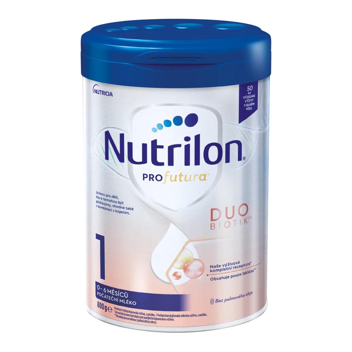 Nutrilon 1 Profutura Duobiotik 1×800 g, počiatočná mliečna dojčenská výživa