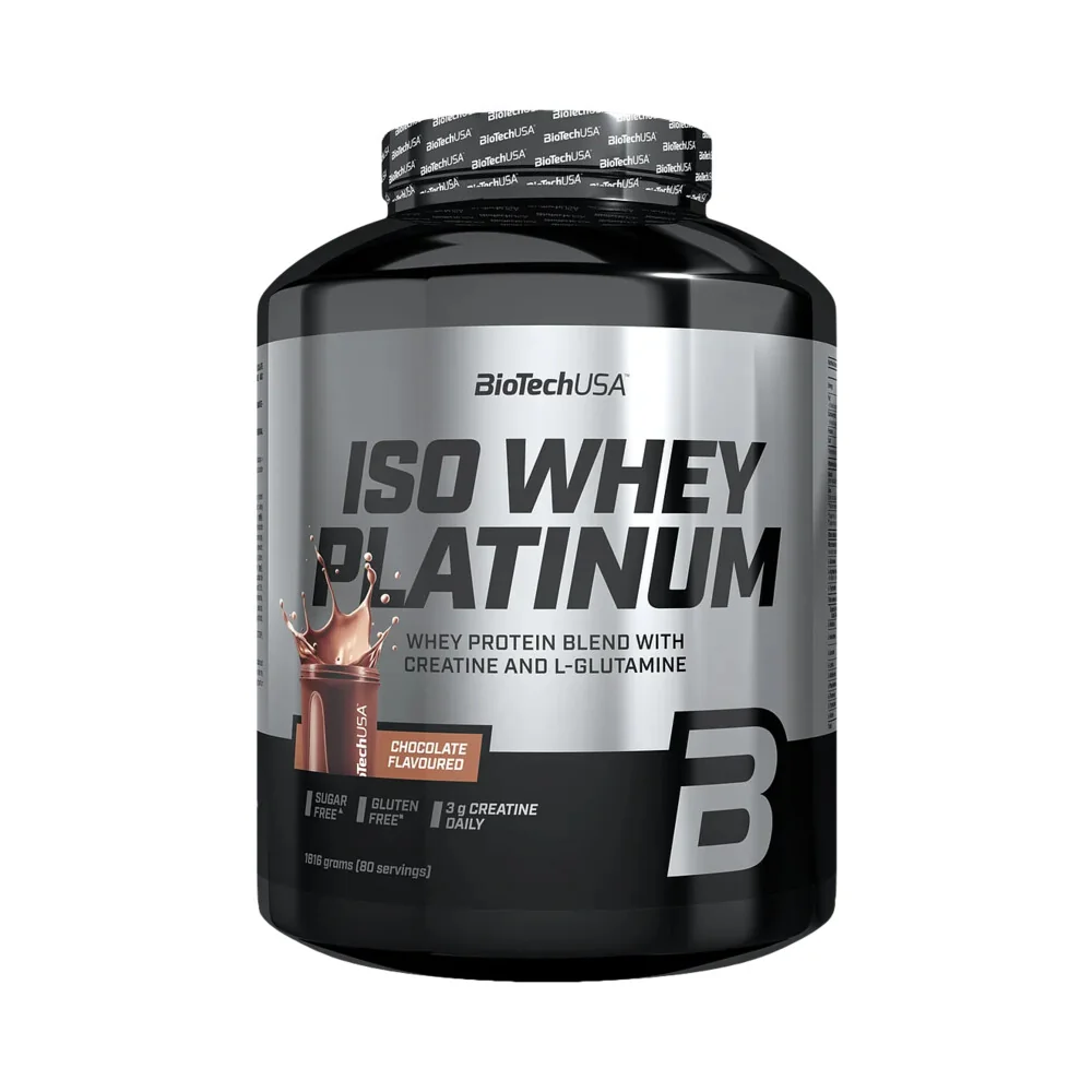 BioTech USA Iso Whey Platinum 1816 g čokoláda
