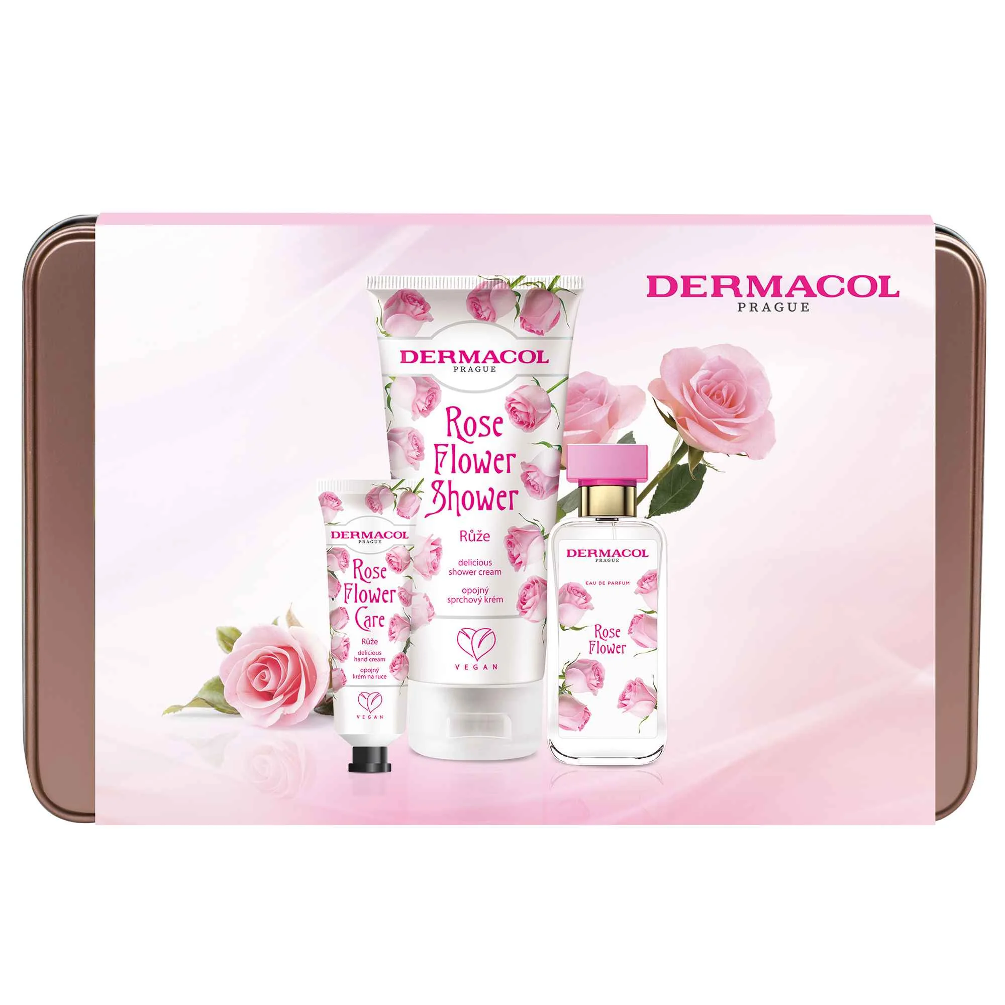 Dermacol Db Flower Ruze I 2022 Set 1×1 set, kozmetické darčekové balenie