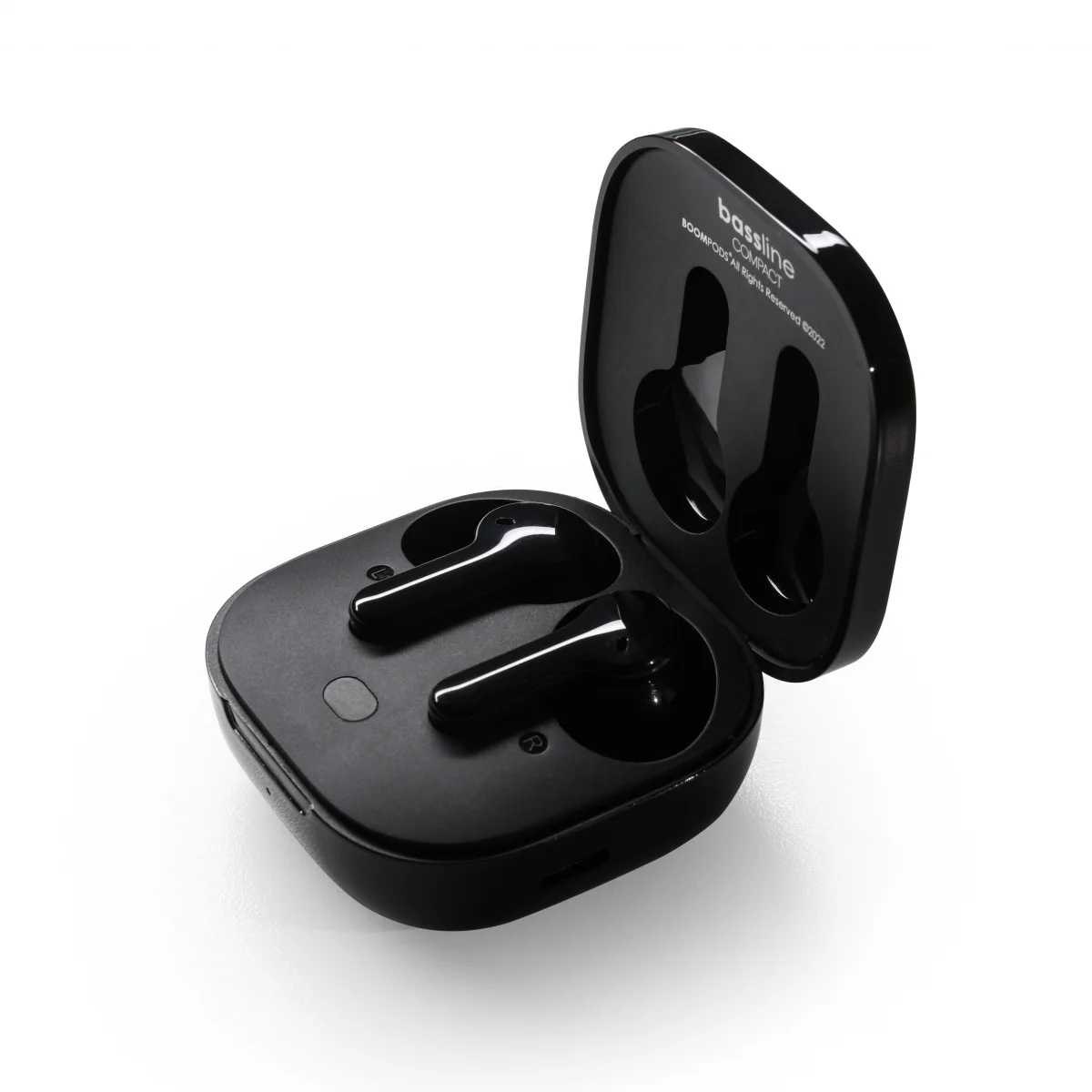 BOOMPODS bassline COMPACT bezdrôtové slúchadlá čierne