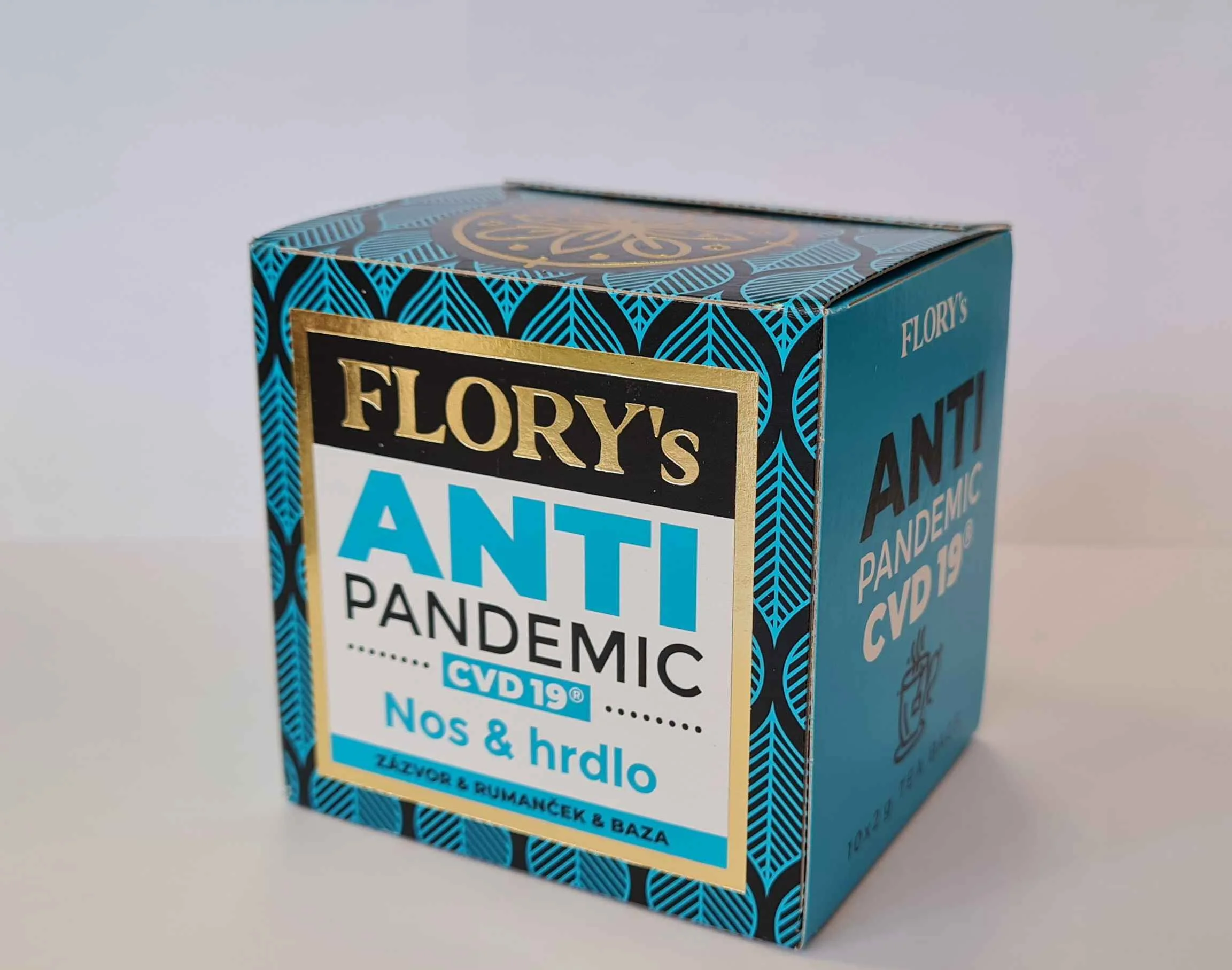 Flory´s  Nos a hrdlo 10x2g 10×2 g, bylinná čajová zmes