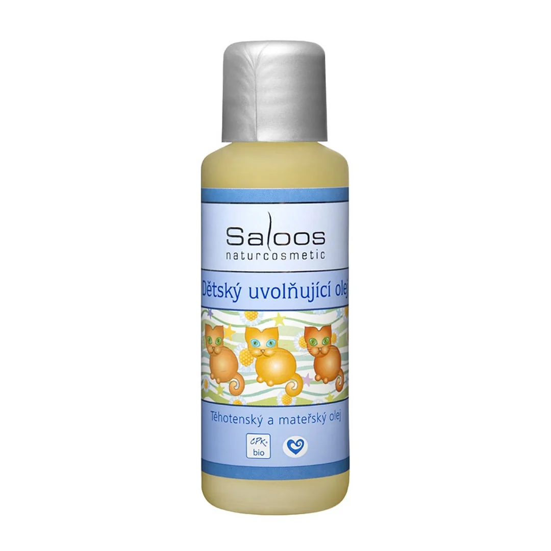 Saloos BIO Detský uvoľňujúci olej 1×50 ml, uvoľňujúci olej