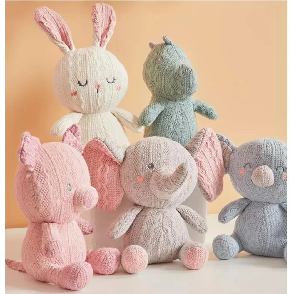 Háčkovaná hračka Animal-Koala 20cm, Modrá, Bavlna,Ply